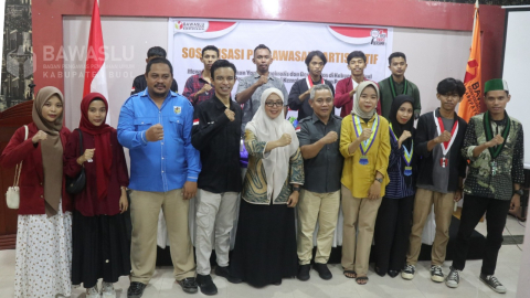 Foto bersama organisasi kepemudaan diwilayah Kabupaten Buol